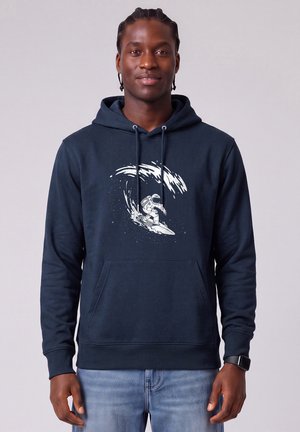 watapparel, SURFING SPACEMAN UNISEX - Sweat à capuche - french navy