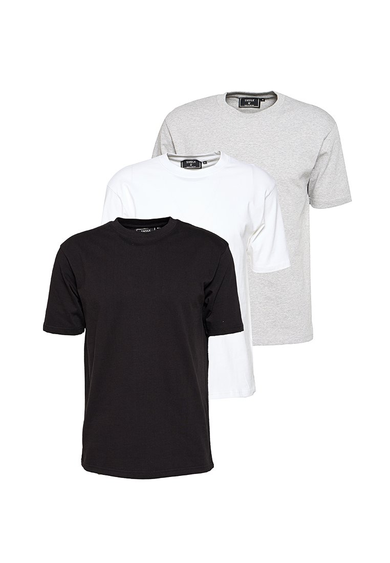 SikSilk T-shirt basic zwart SikSilk T-shirt basic zwart