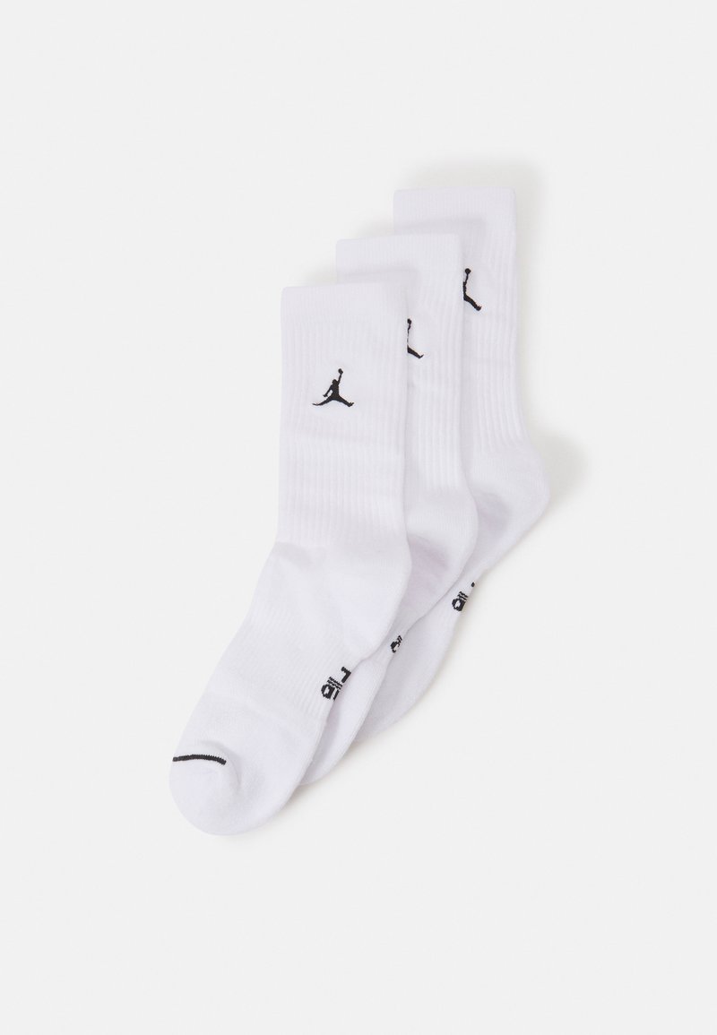Jordan - EVERYDAY MAX CREW UNISEX 3 PACK - Sportssokker - white/black, Forstørre
