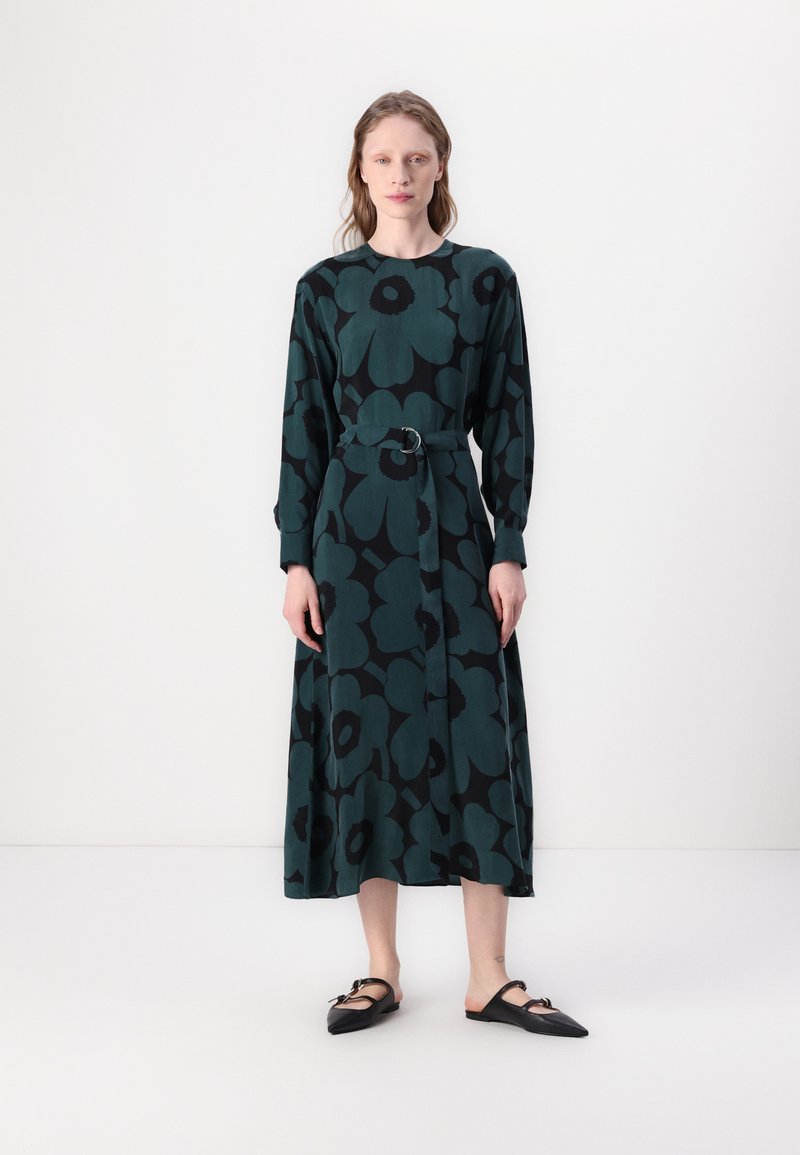 Marimekko COMBU UNIKKO DRESS - Kjole - green/black