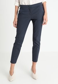 TOM TAILOR Tygbyxor - dark blue