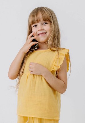 Walkiddy, GOLDEN SUN - Button-down blouse - yellow