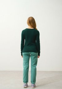 Authentic Cashmere Trui - cypress