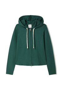 Mikina so zipsom - evergreen