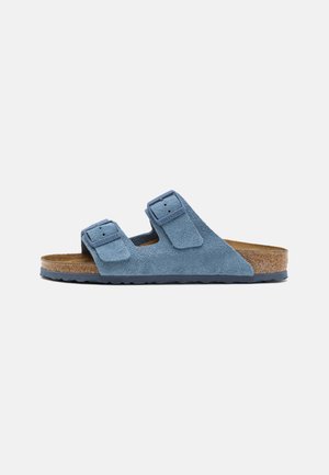 Birkenstock ARIZONA NARROW UNISEX - Sandales - blue