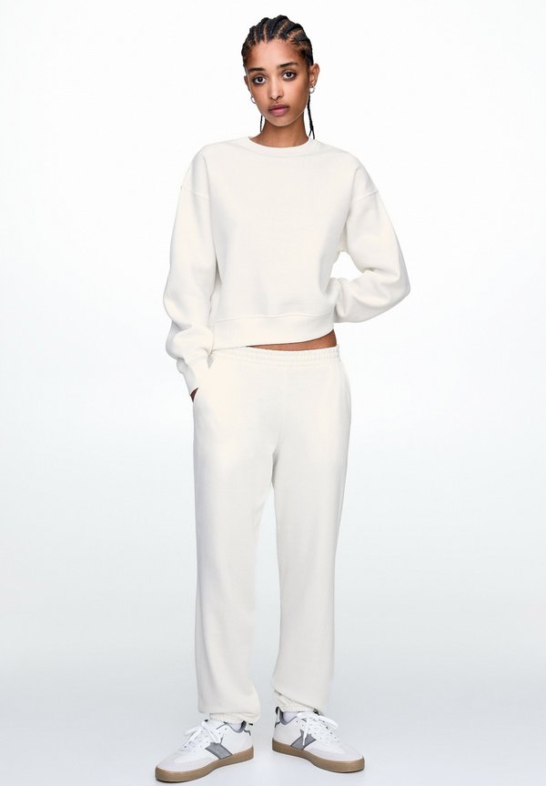 JOGGER - SET - Stoffhose - beige