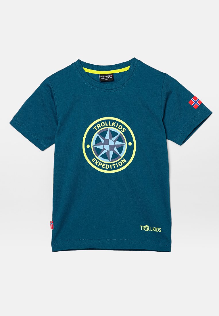 Trollkids T-shirt print petrol Trollkids T-shirt print petrol