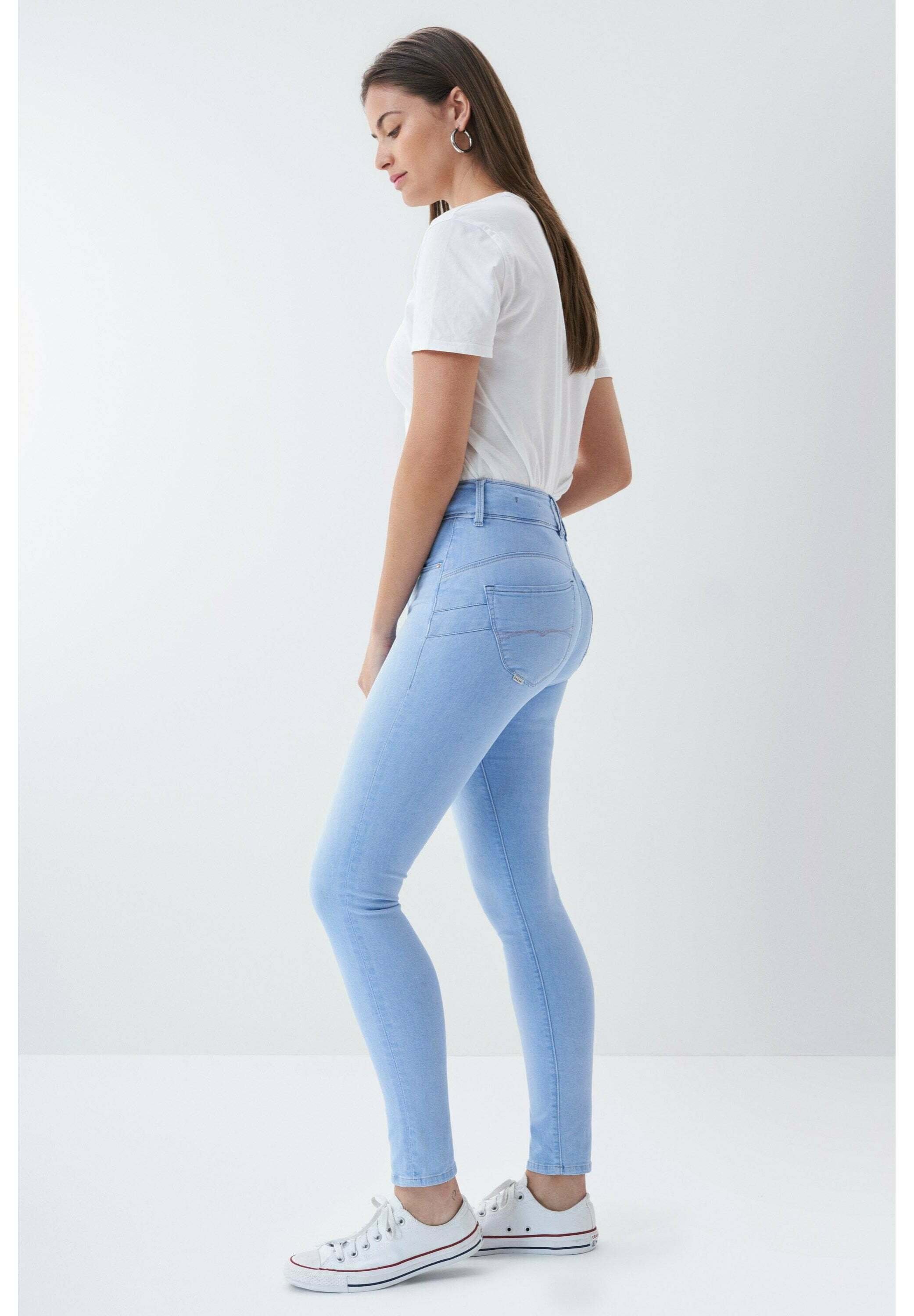 Salsa SECRET PUSH - Jeans Skinny Fit - Blue/blu - Zalando.it