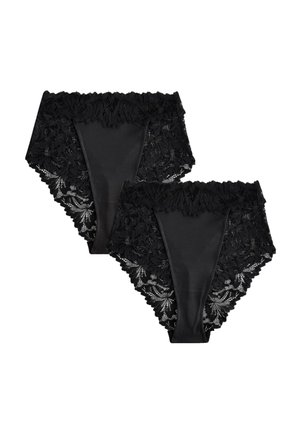 Next HIGH RISE LEG FIT - COMFORT 2 PACK - Slip - black