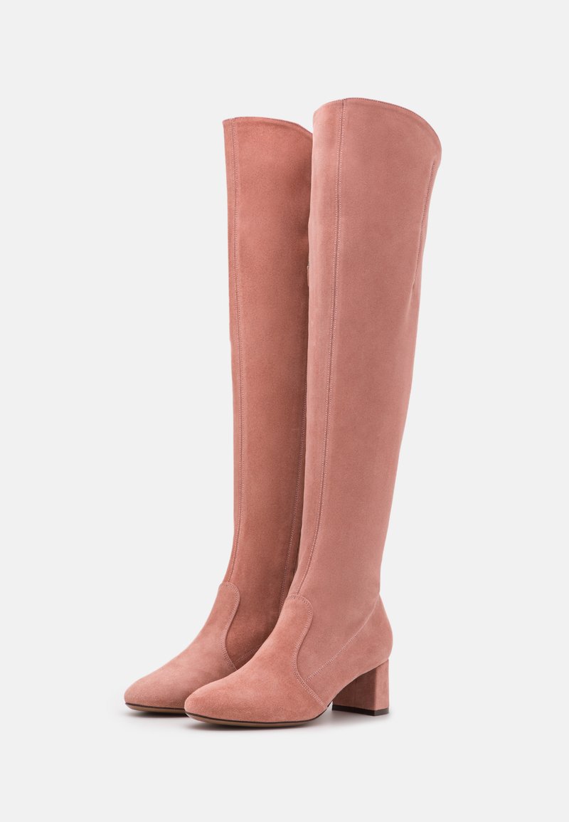 Damen Bekleidung | L’Autre Chose ZIP BOOT Overknees ancient pink/nude - FV03879 Damen Bekleidung | L’Autre Chose ZIP BOOT Overknees ancient pink/nude - FV03879