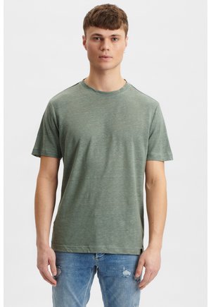DUKE - Jednoduché triko - agave green