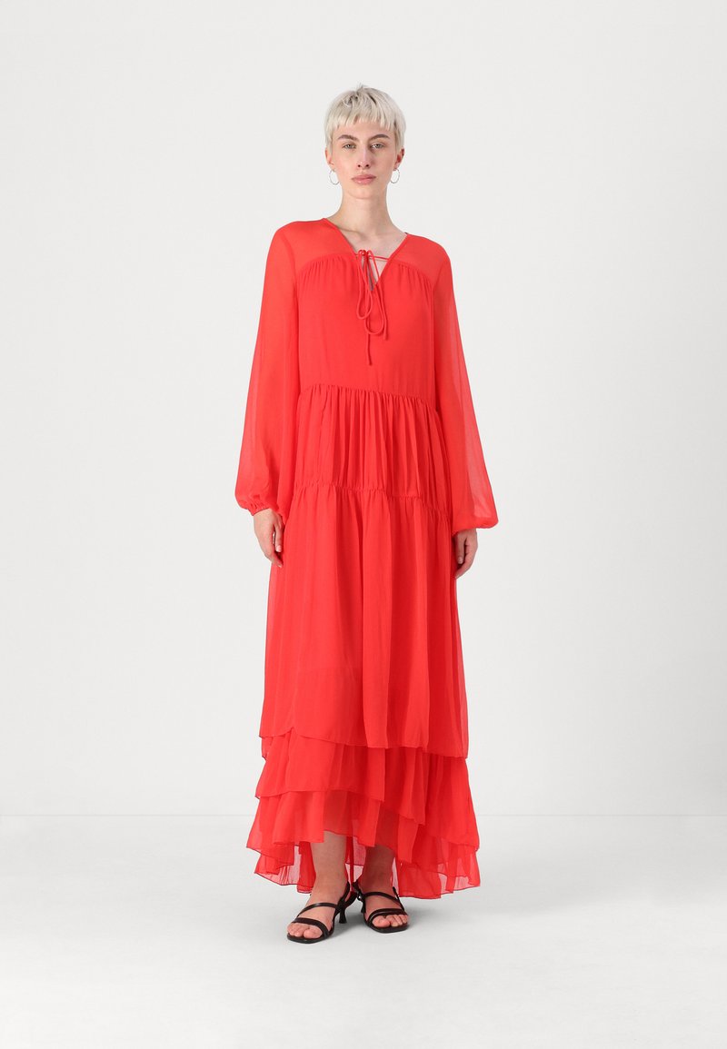 VILA VIKALE MAXI DRESS - Roupa de cerimónia - poppy red