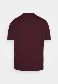 Tommy Hilfiger LOGO TEE - T-shirt estampada - deep burgundy