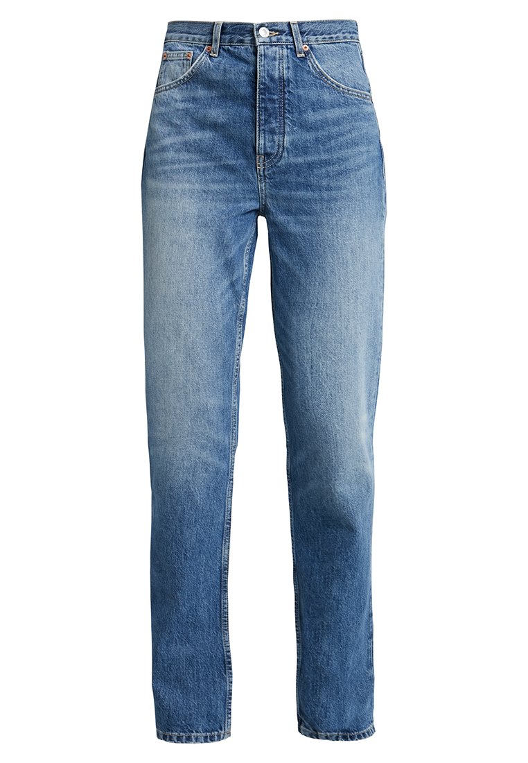 Topshop Tall Straight leg jeans blauw
