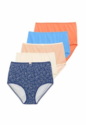 5PK  PRINTED - Slip - bright orange