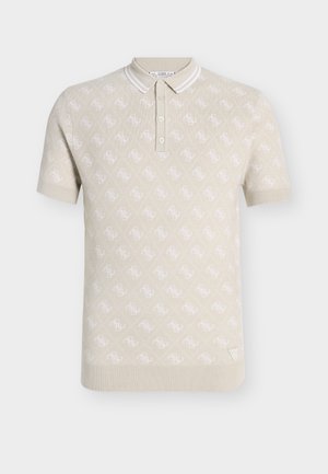 Guess, MARLIN - Polo - grey/white