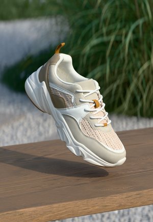 Baskets basses - beige