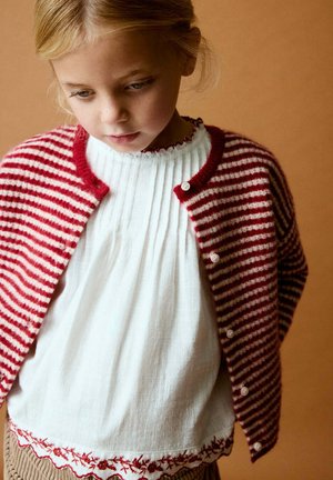 Mango Kids, BABY - Gilet - red white