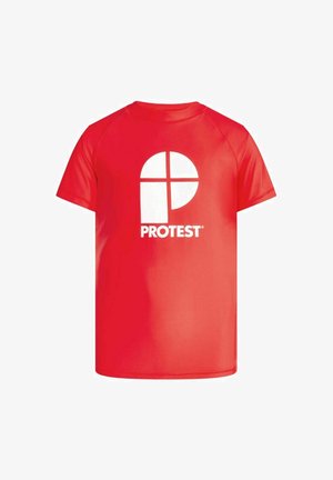 BERENTS SHORT SLEEVE - Surferské tričko - scarlet red