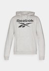 BIG LOGO HOOD - Hættetrøje - medium grey heather