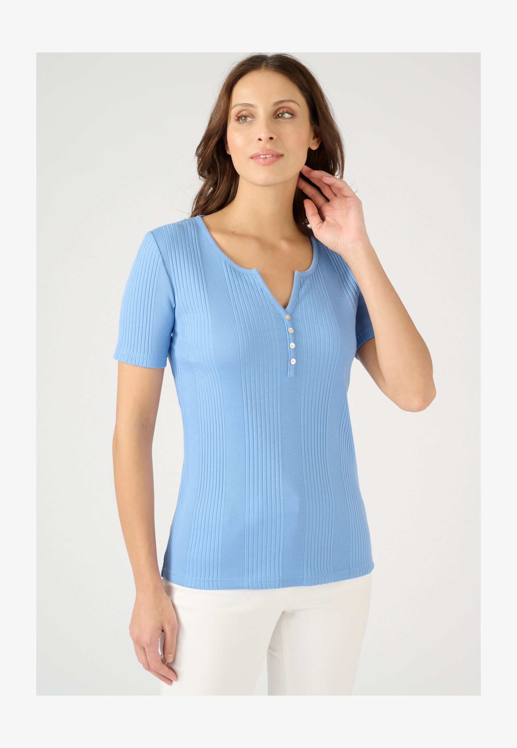Damart T-Shirt Donna Thermolactyl Collo Alto A Coste Felpate - Calore Intenso 4 (-15°/-5°)