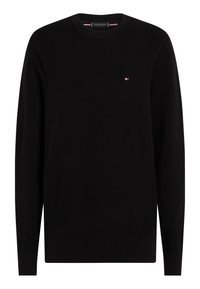 ESSENTIAL STRUCTURE CREW NECK - Pulóver - black