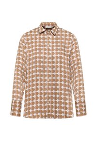 Eterna HEMDBLUSE - REGULAR FIT - Button-down blouse - hazelnut