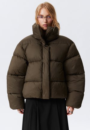 PUFFER  - Ziemas jaka - dark brown
