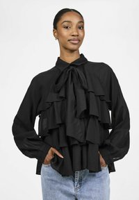 YAS AYA - Skjortebluser - black