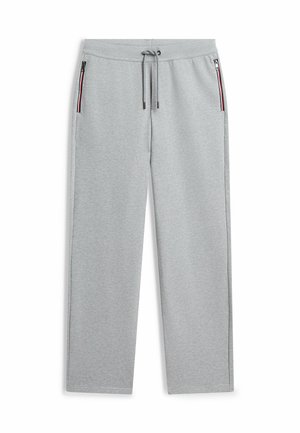 Tommy Hilfiger, TOMMY HILFIGER GLOBAL STRIPE POCKET TERRY JOGGERS - Træningsbukser - light grey heather