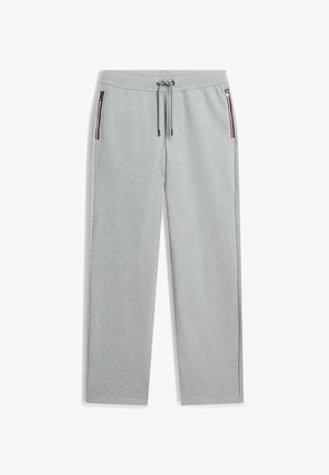 Tommy Hilfiger, TOMMY HILFIGER GLOBAL STRIPE POCKET TERRY JOGGERS - Træningsbukser - light grey heather