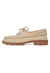 Chaussures Clarks High Waves En Cuir Nubuck Beige – Taille 39 – Semelle Active Air – Occasion Comme Neuves