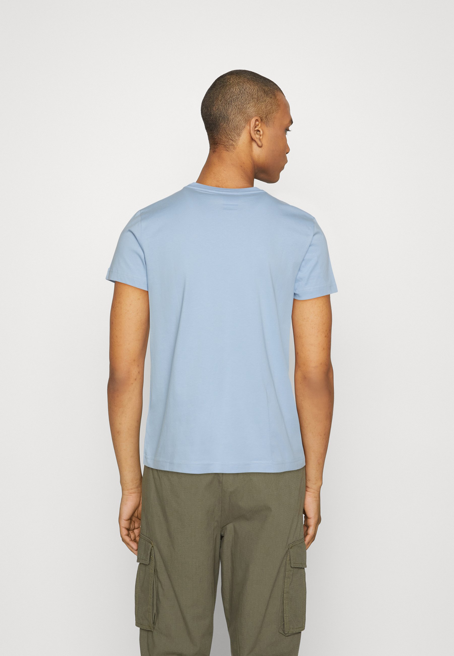 K-Way LE VRAI EDOUARD UNISEX - T-shirt basic/jasnoniebieski