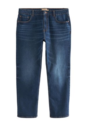 Next, REGULAR FIT ESSENTIAL STRETCH - Vaqueros rectos - mid blue