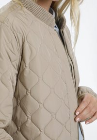 Cream Abrigo de invierno - silver-coloured
