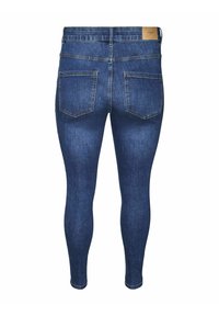 Vero Moda Curve Slim fit jeans - dark blue denim