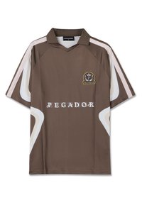 TREVOR - Bluză polo - cozy brown