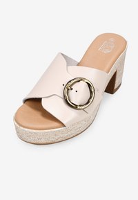 Bosanova EFECTO - Sandalias de tacón - beige