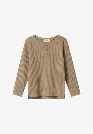 Lil' Atelier REGULAR FIT - Langarmshirt - pure cashmere