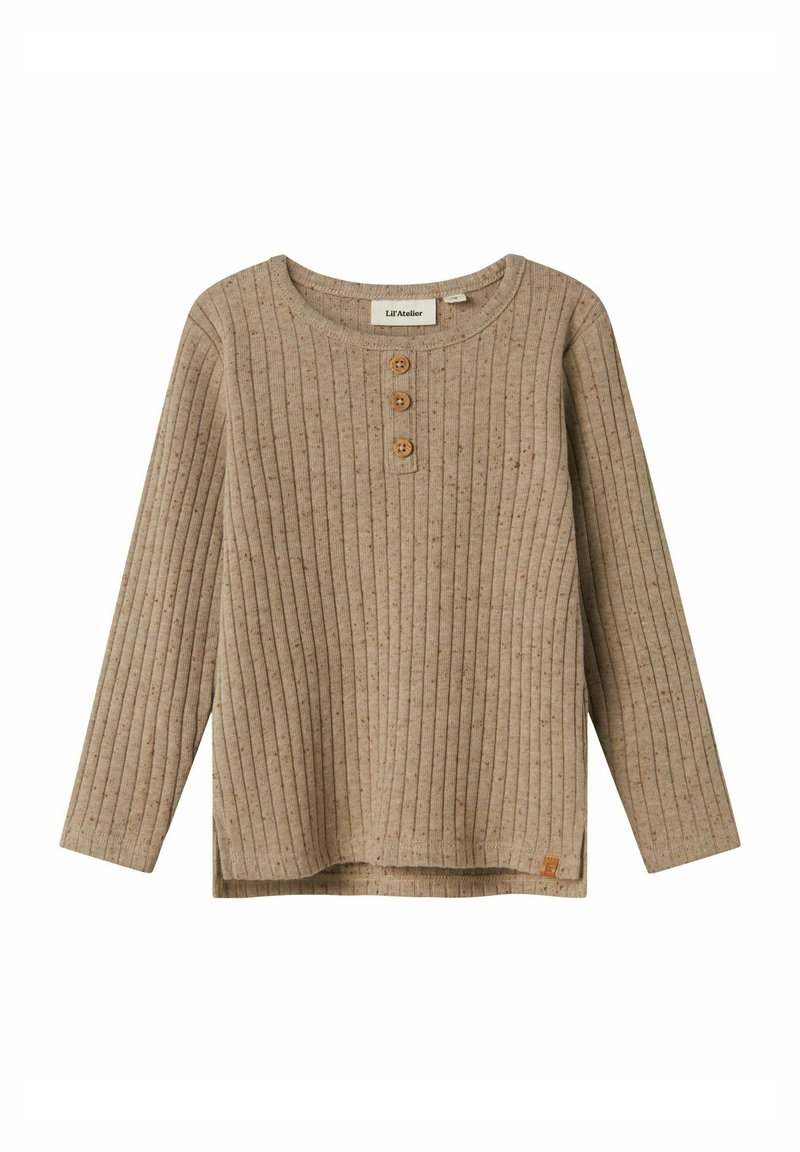 Lil' Atelier REGULAR FIT - Top dugih rukava - pure cashmere