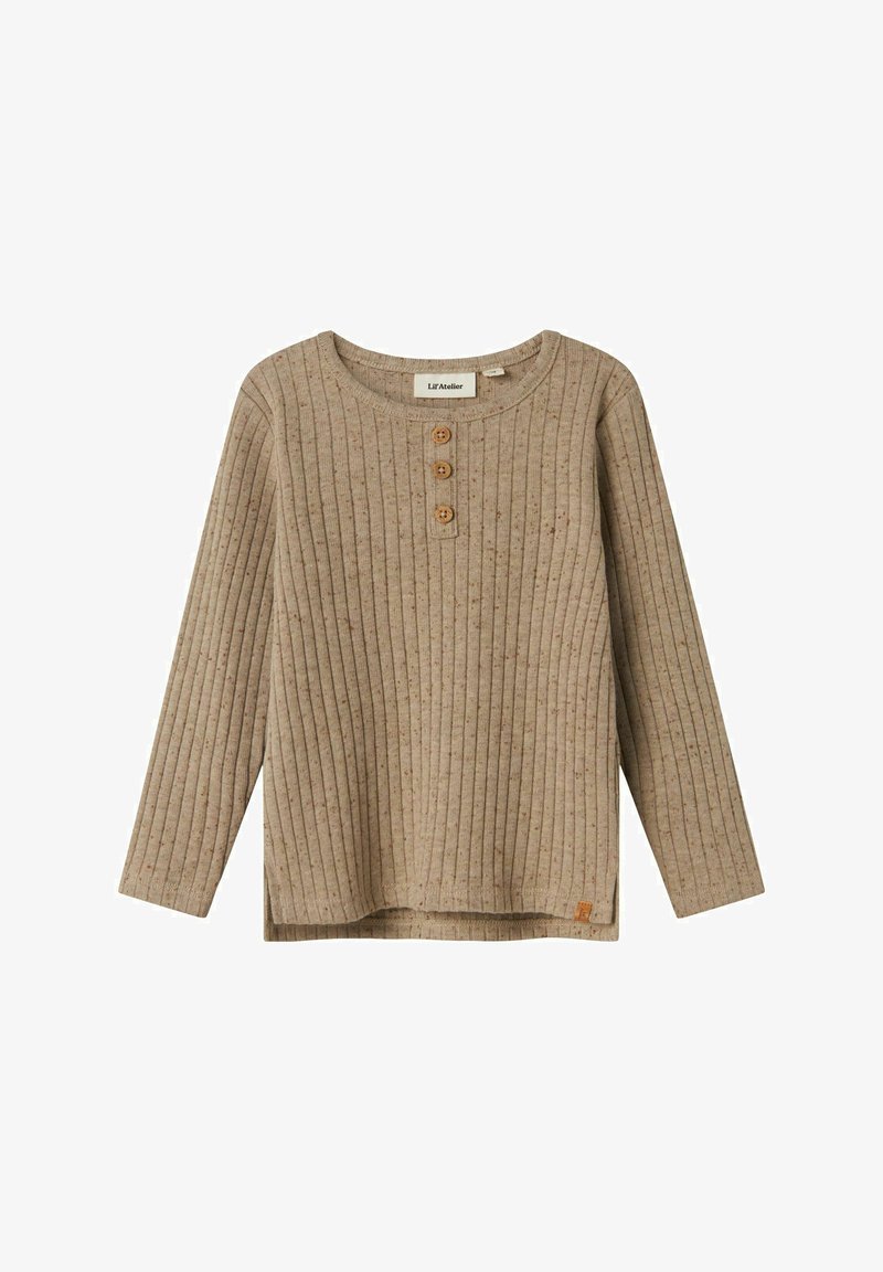 Lil' Atelier REGULAR FIT - Majica z dolgimi rokavi - pure cashmere