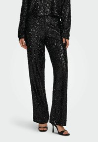 JDY JDYTINA NORMAL GESCHNITTEN  - Pantalon classique - black