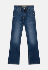 Guess JUNIOR FLARE FIT PANTS - Flared-farkut - blue denim