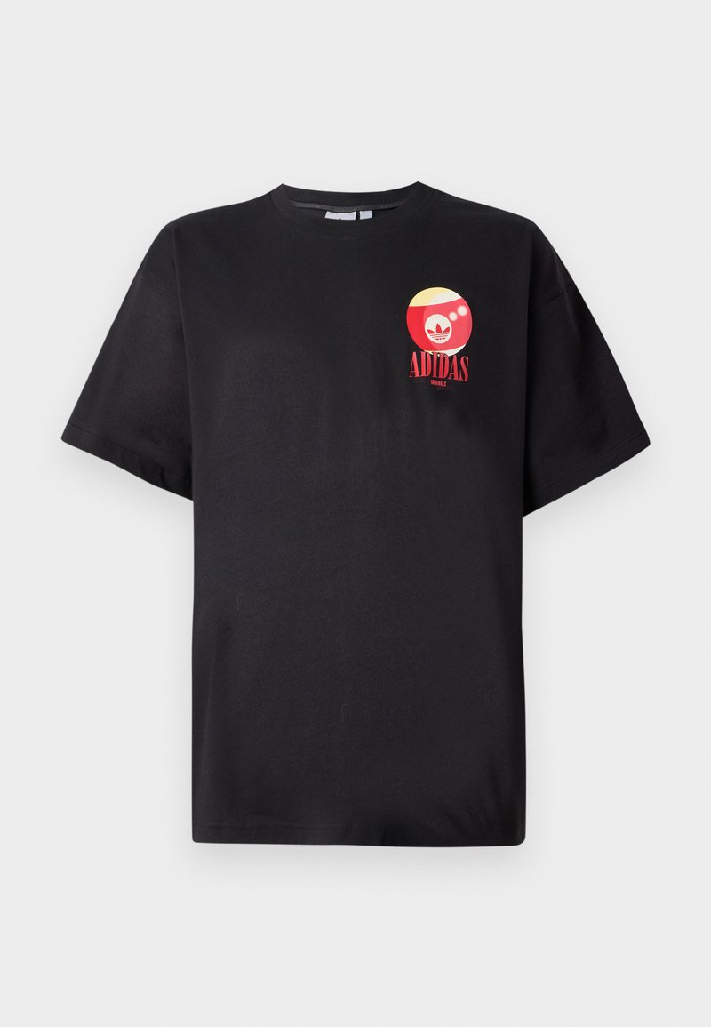 adidas Originals T-shirt print zwart adidas Originals T-shirt print zwart