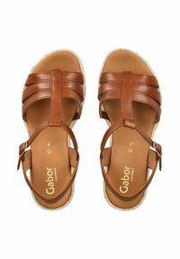 Gabor Espadrillas - cognac