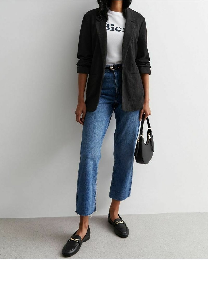 New Look Kurzmantel - black