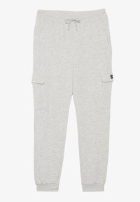 Tracksuit bottoms - mottled light grey