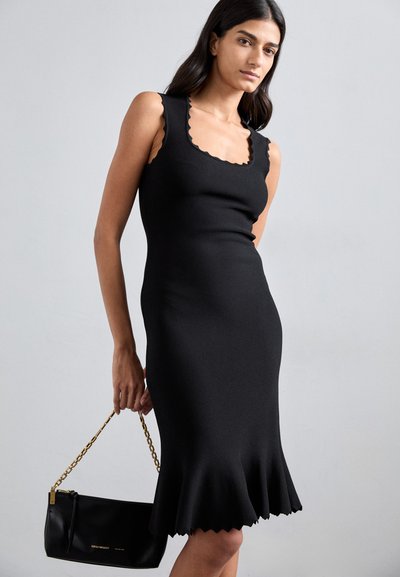 Emporio Armani DRESS - Shift dress - black