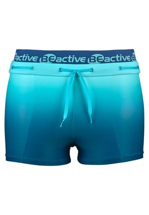 SQUARE LEG BEACTIVE - Swimming trunks - hellblau/dunkelblau