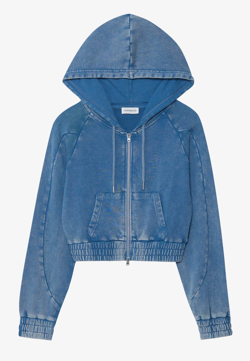 Bluză de molton cu fermoar